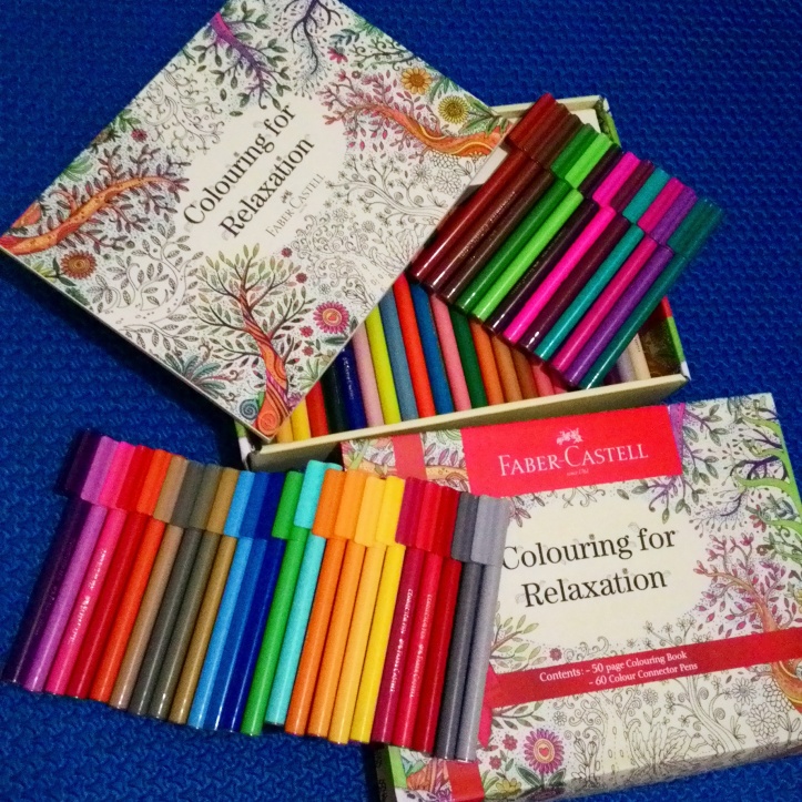 [Review] Colouring For Relaxation with Faber Castell